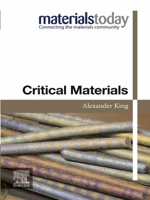 cover image of Critical Materials